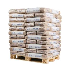 Pellini Holzpellets ENplus A1 & DINplus 990 kg – 66 Säcke à 15 kg Holzpellets Palette